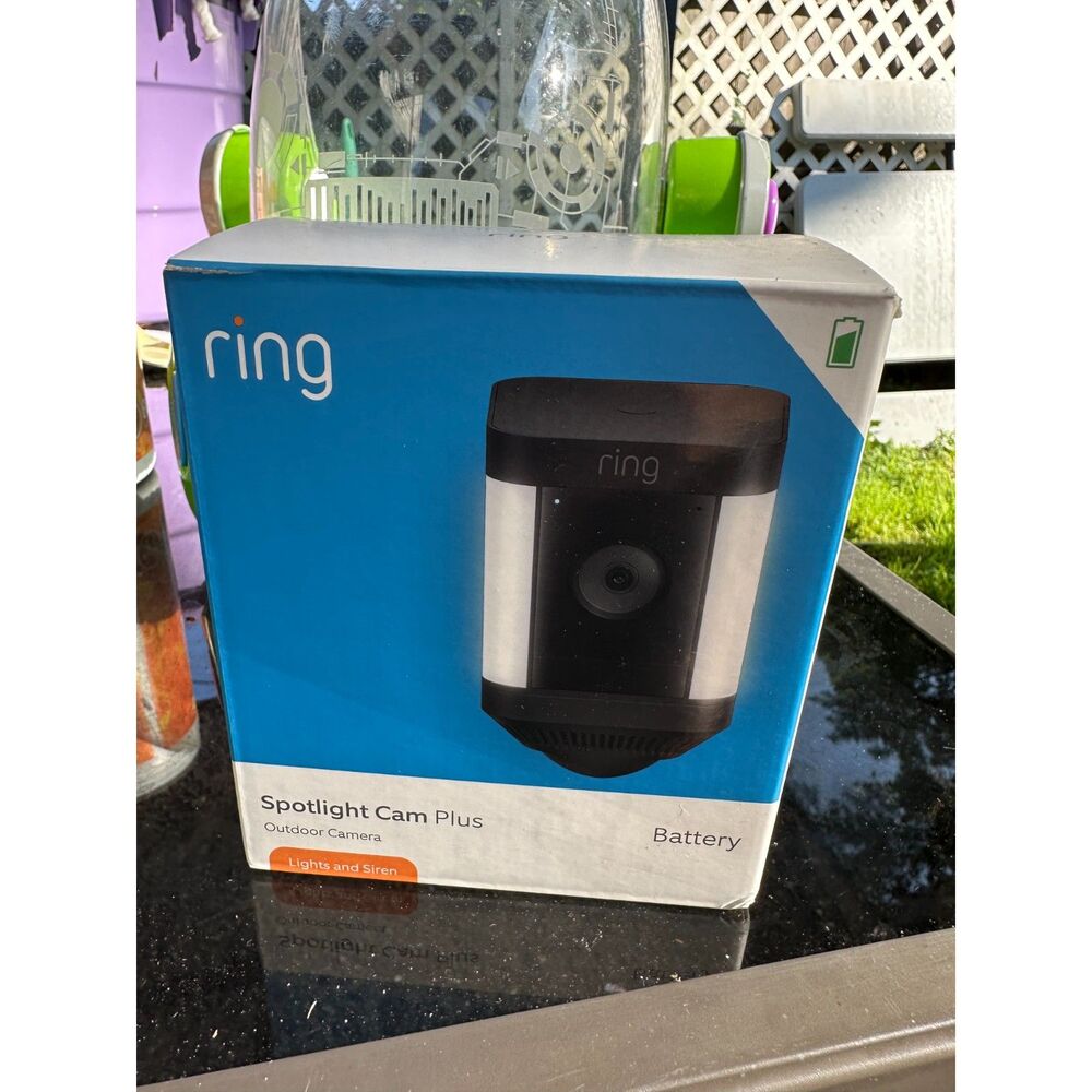 Ring spotlight cam plus